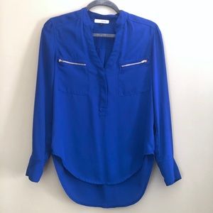 💙3 for $10💙 Royal Blue Long Sleeve Blouse